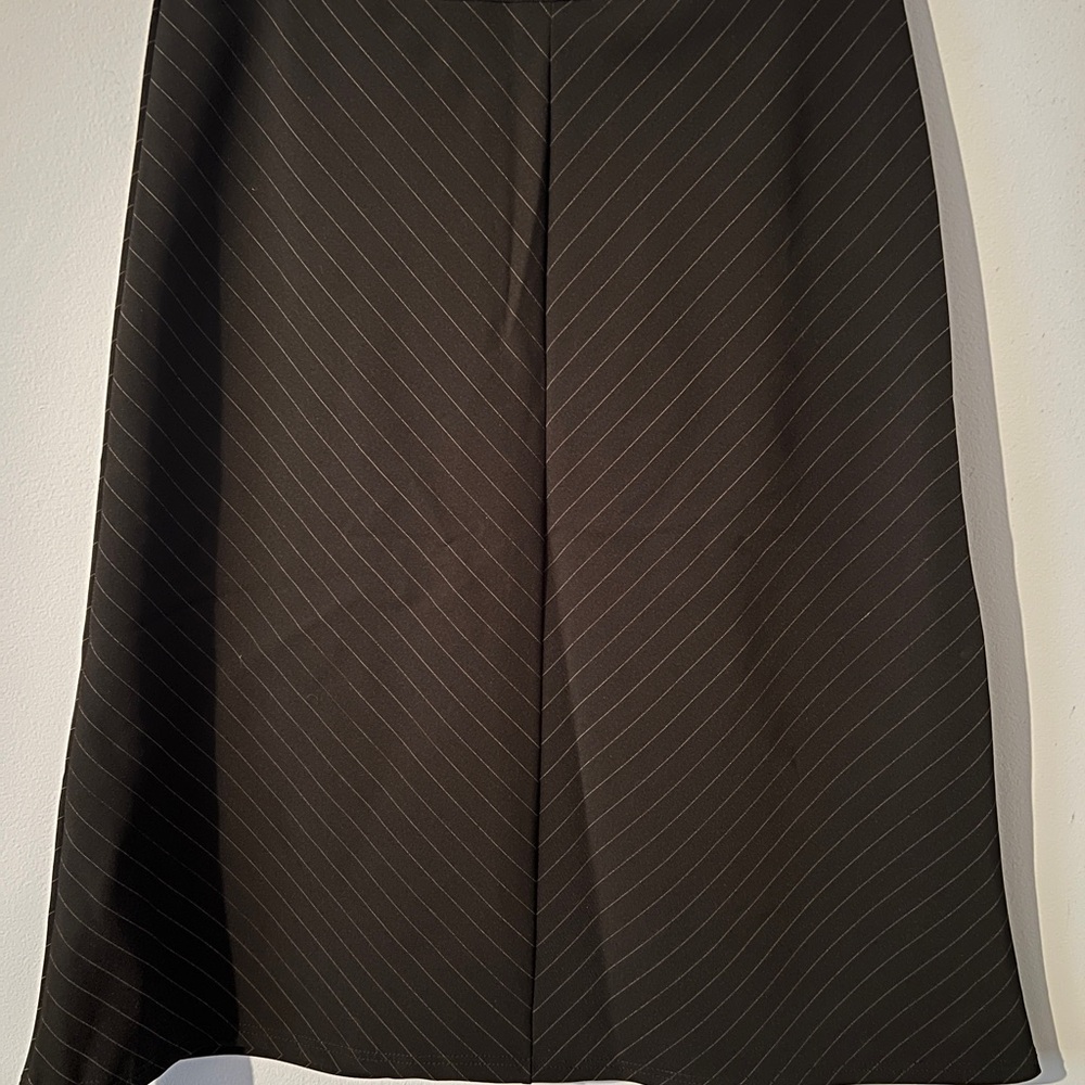 Elegant Black A-Line Skirt
